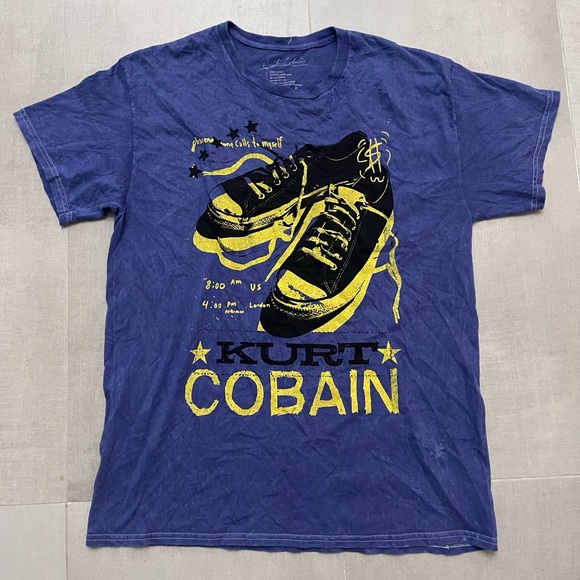 Kurt Cobain T Shirt - Picture 1 of 3